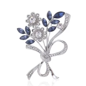 SISSLIA 2024 Trend High Quality Wheat with a Sparkling Diamond AND Exquisite Design Brooch for Women