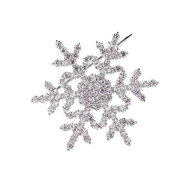 Snowflakes Brooch