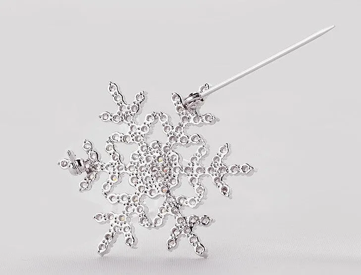 Snowflakes Brooch