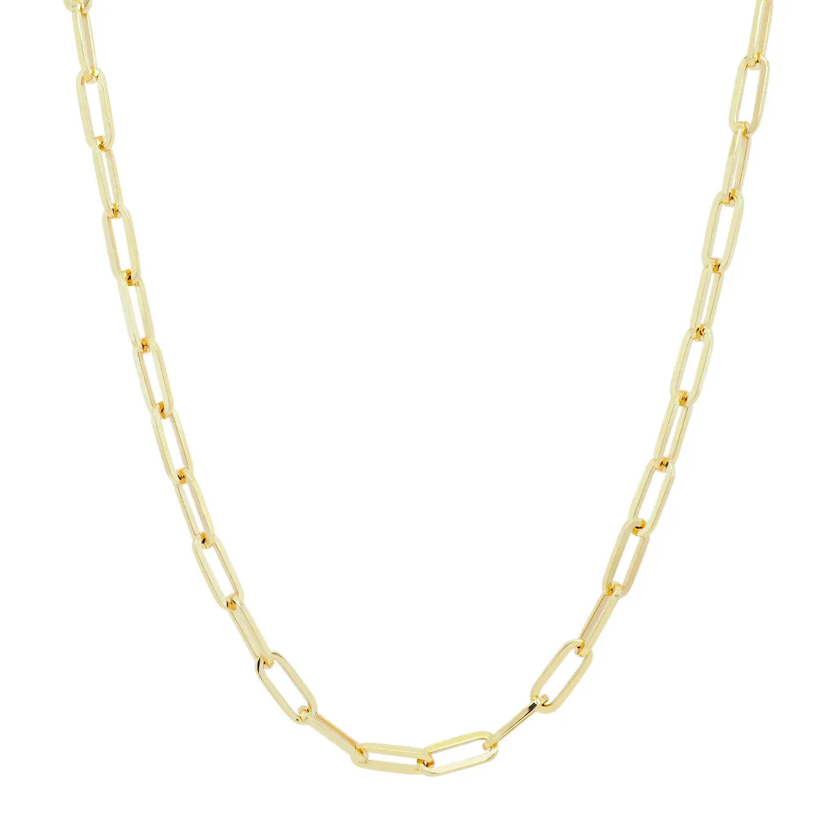 Solid Staple Necklace | 12.92 GMS