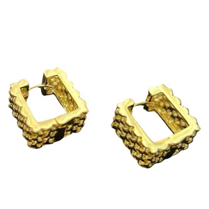 Square Hoop Earrings