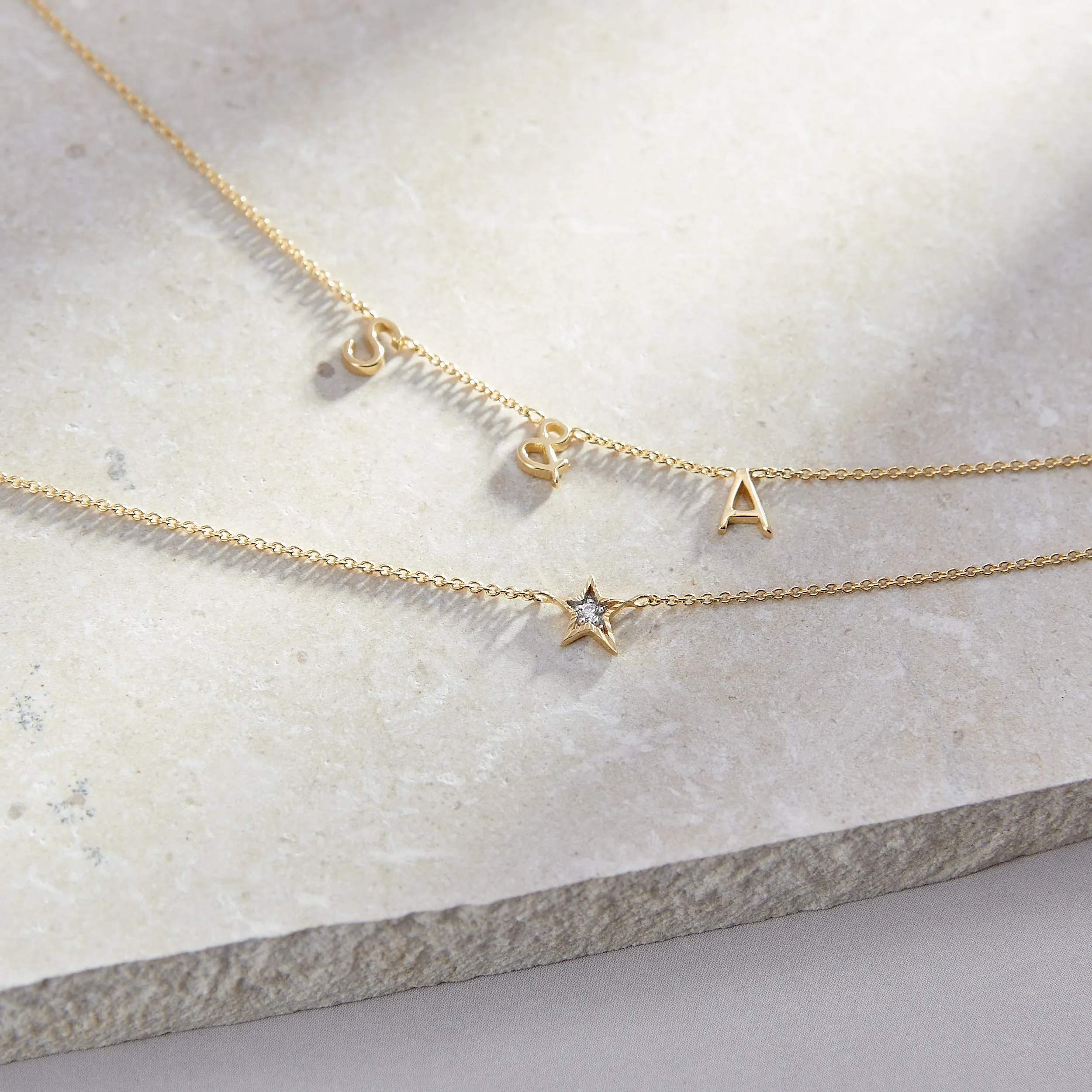 Star Diamond Necklace