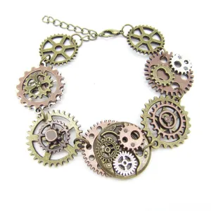 Steampunk Gears Bracelet