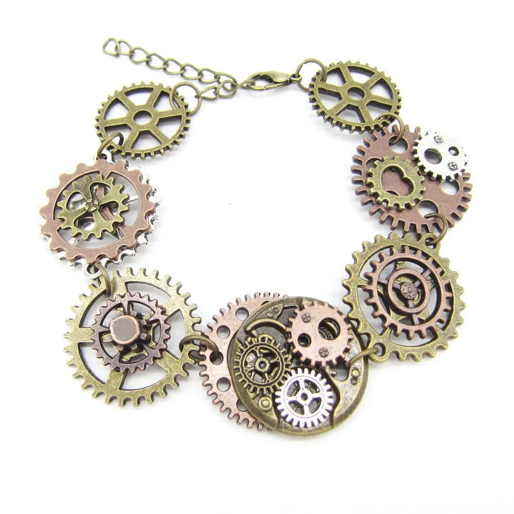 Steampunk Gears Bracelet