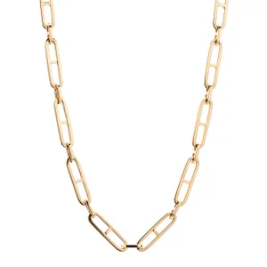 Stephanie Windsor 14k Solid H Link Chain