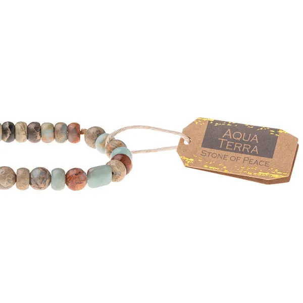 Stone Stacking Mantra Bracelets