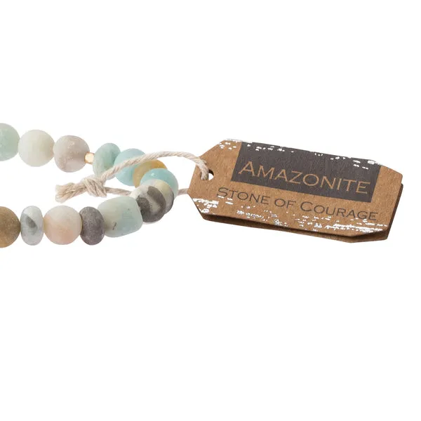 Stone Stacking Mantra Bracelets