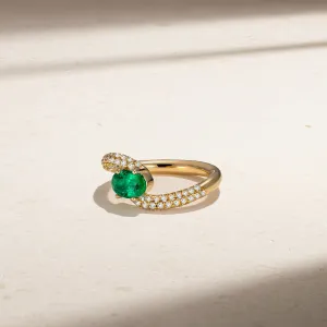 Tempest Emerald Ring