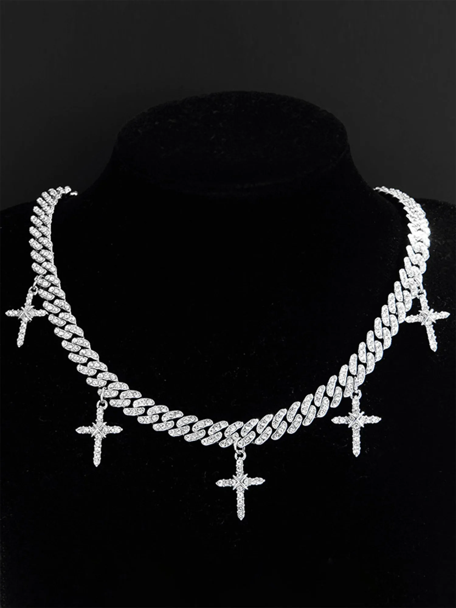 Thesupermade Cross Necklace - 1688