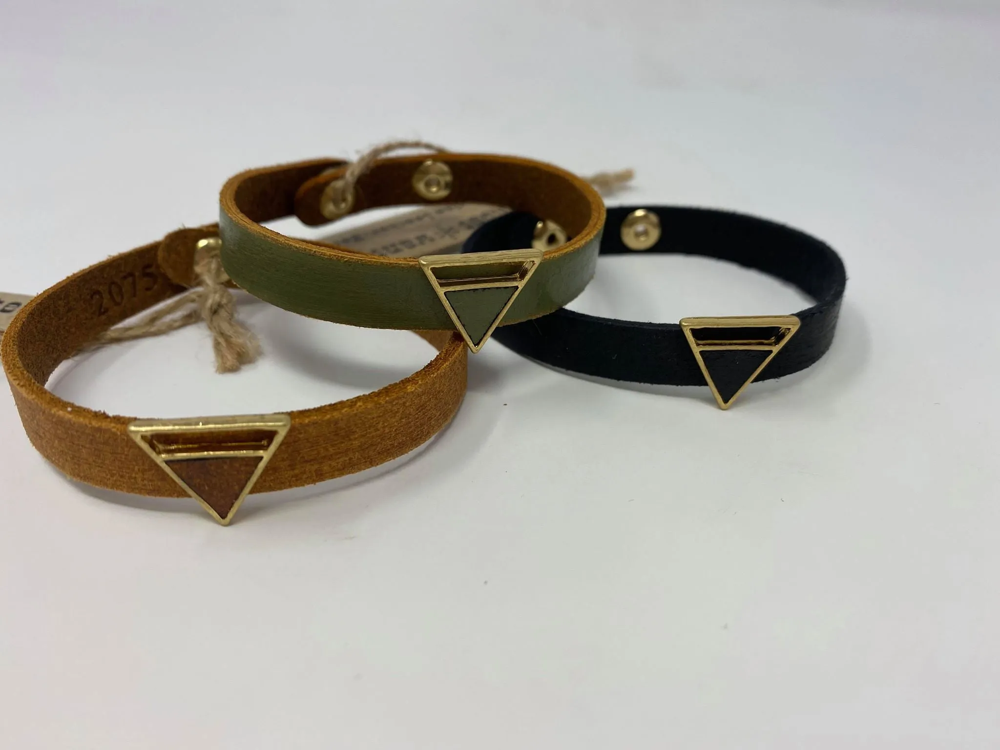 Try Again Leather Bracelet