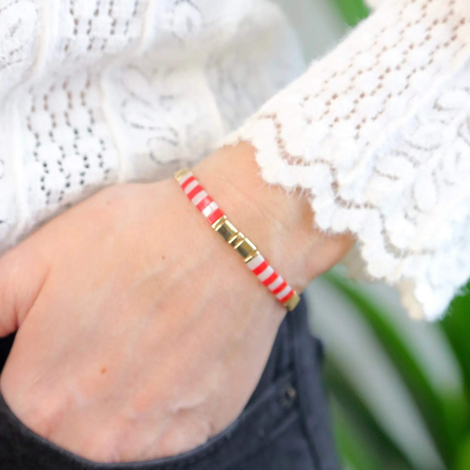 WALDO - Tila Bead Bracelet | ONE SIZE - Large