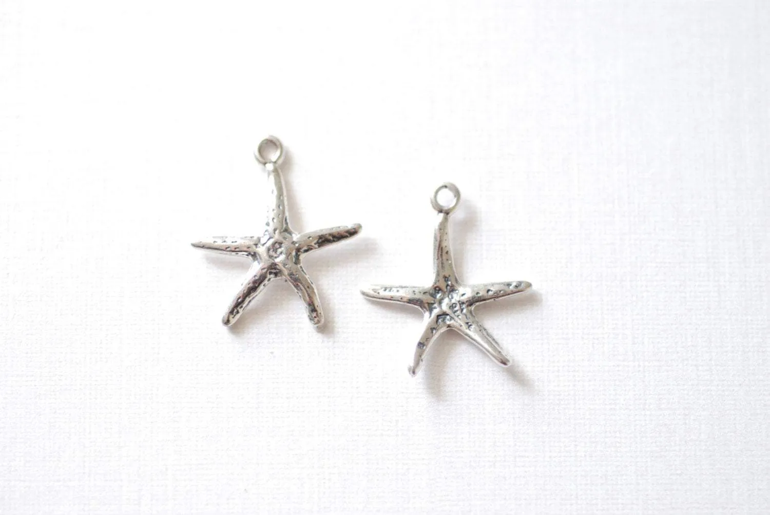 Wholesale Sterling Silver Starfish Charm, 925 silver sea life charm, STARFISH PENDANTS Charms, 925 Sterling Silver Star Fish, 71