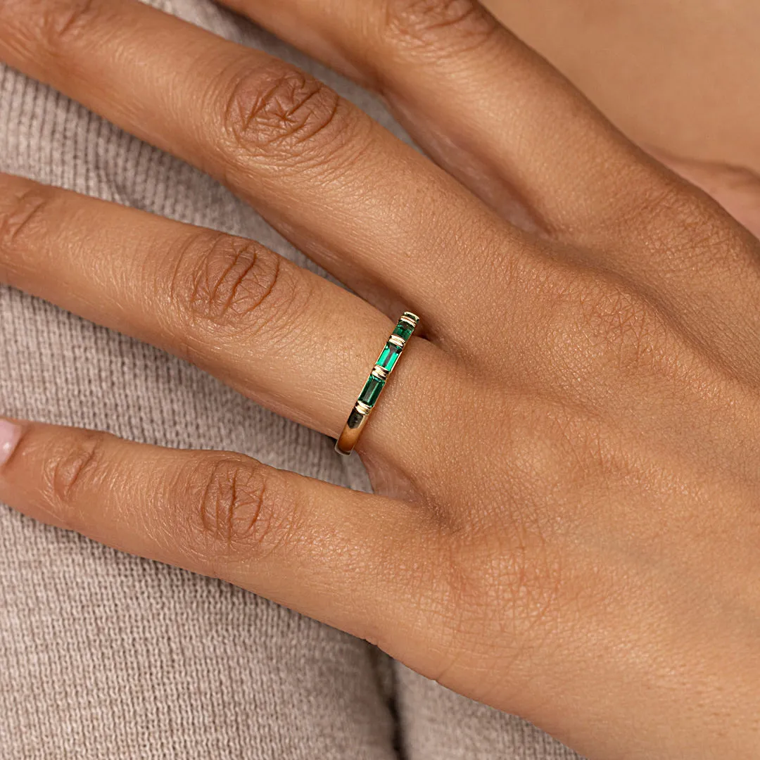 Zoe Smaragd Ring